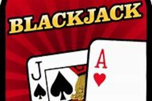 Black Jack Poker Player decides how to play hand